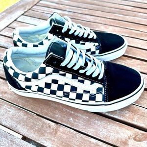 Mens/Women’s 8.5M-10W Vans Old School Primary Check